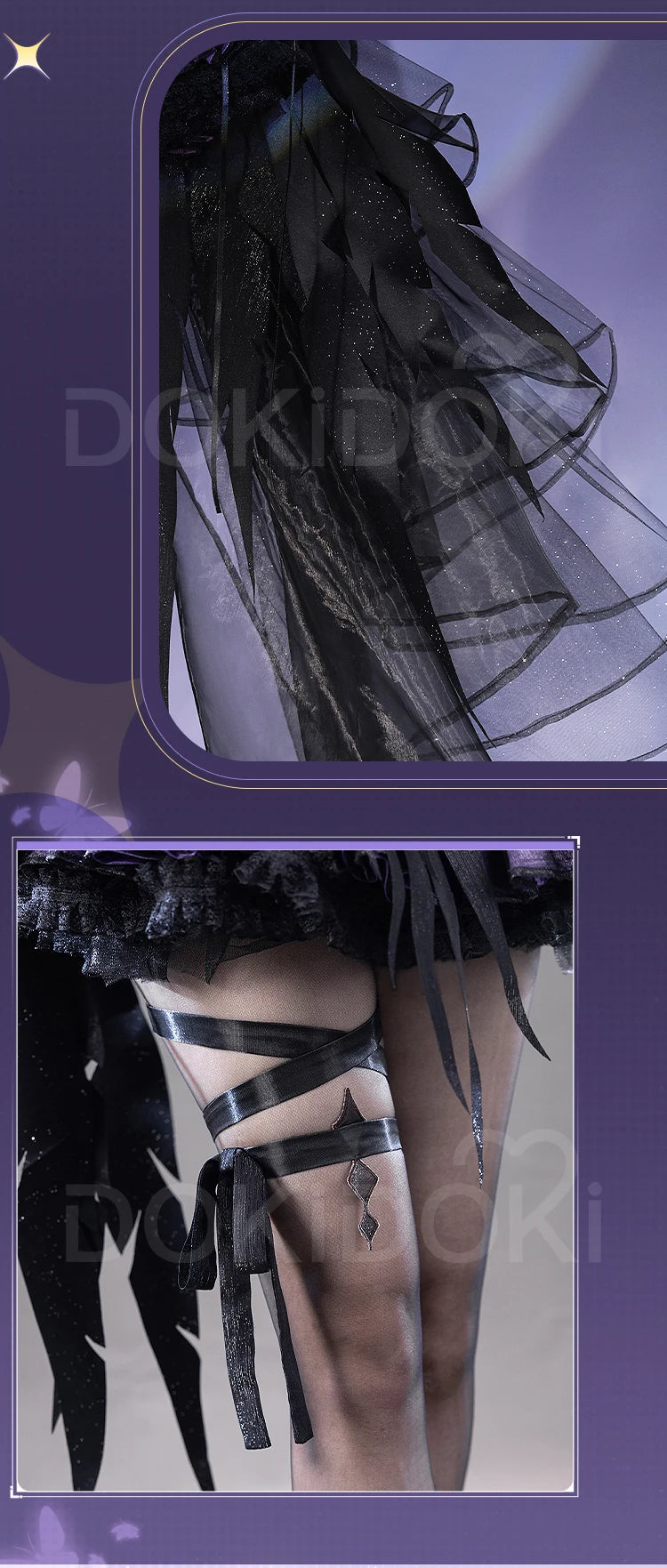 Kaname Madoka Homura Akemi Cosplay Costume Anime DokiDoki-SR Women Cute Pink Black Dress Halloween Madoka Cosplay