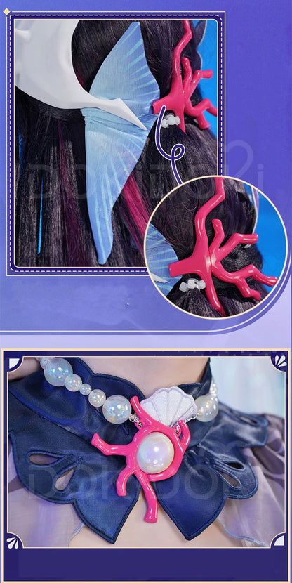 Hysilens Cosplay Costume Game Honkai: Star Rail DokiDoki-R HSR Women Dress Hysilens Helektra Cosplay Costume