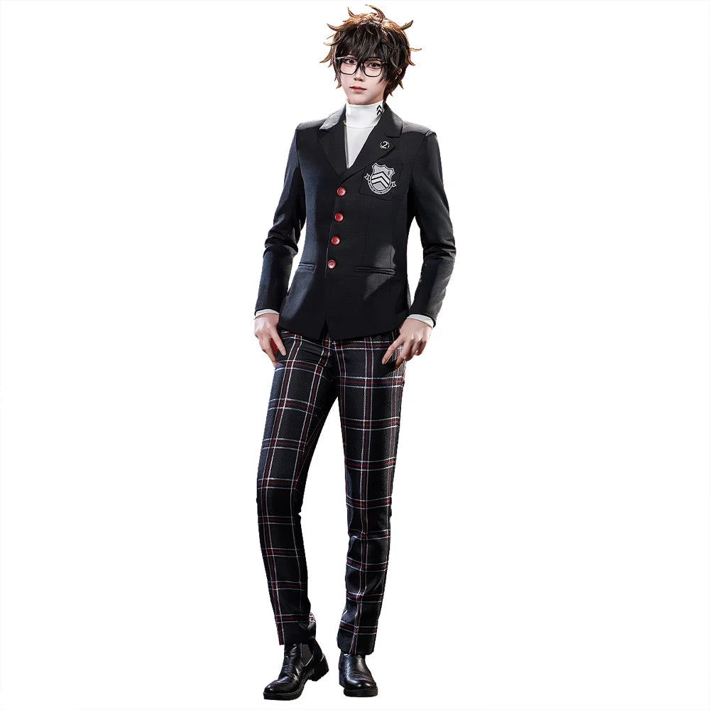 IN STOCK Amamiya Ren Cosplay Costume【S-2XL】DokiDoki-SR Men School Uniform Halloween Plus Si