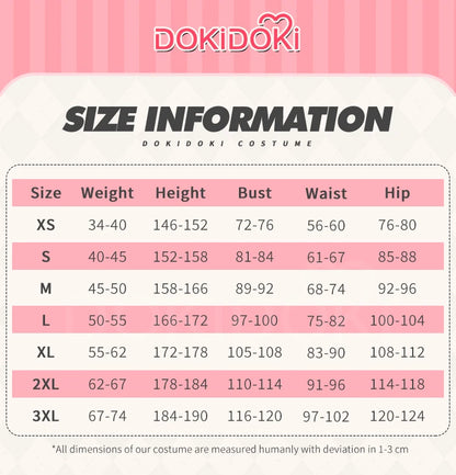 【Last Batch】IN STOCK Zoeyy Miraa Rumii Cosplay Costume【XS-3XL】DokiDoki-N Golden Costume Zoeyy Miraa Rumii Cosplay Plus Size