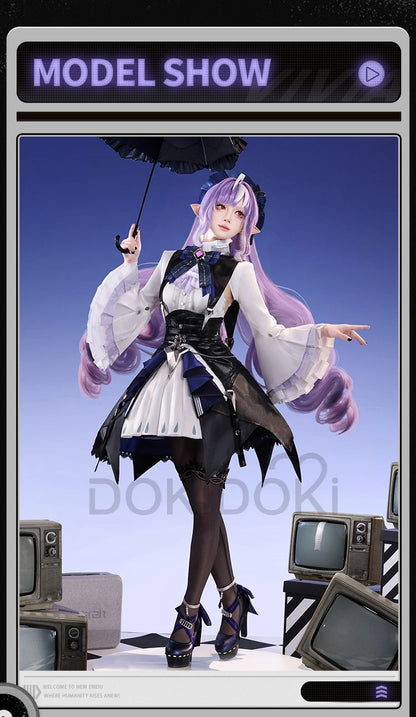 IN STOCK Vivian Banshee Cosplay Costume Game Zenless Zone Zero DokiDoki-SR Vivian Cosplay Metal Accessories ZZZ