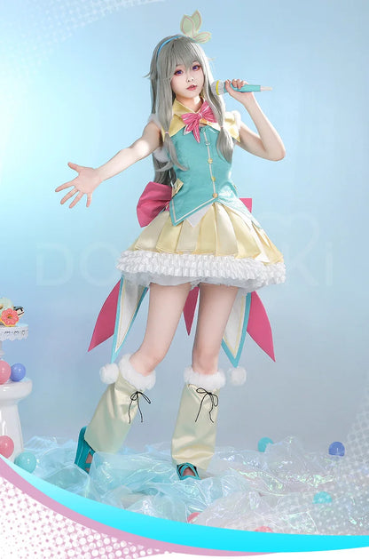 Kusanagii Nenee Cosplay Game Cosplay【S-3XL】DokiDoki-R Women Costume Dress Shoes Plus Size Cosplay