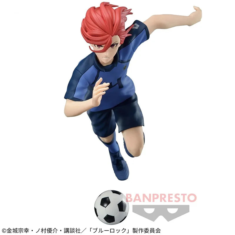 Bandai Original Banpresto Blue Jail Isagi Yoichi Bachira Meguru Chigiri Hyoma Nagi Seishiro Anime Model Figures Collect Toys