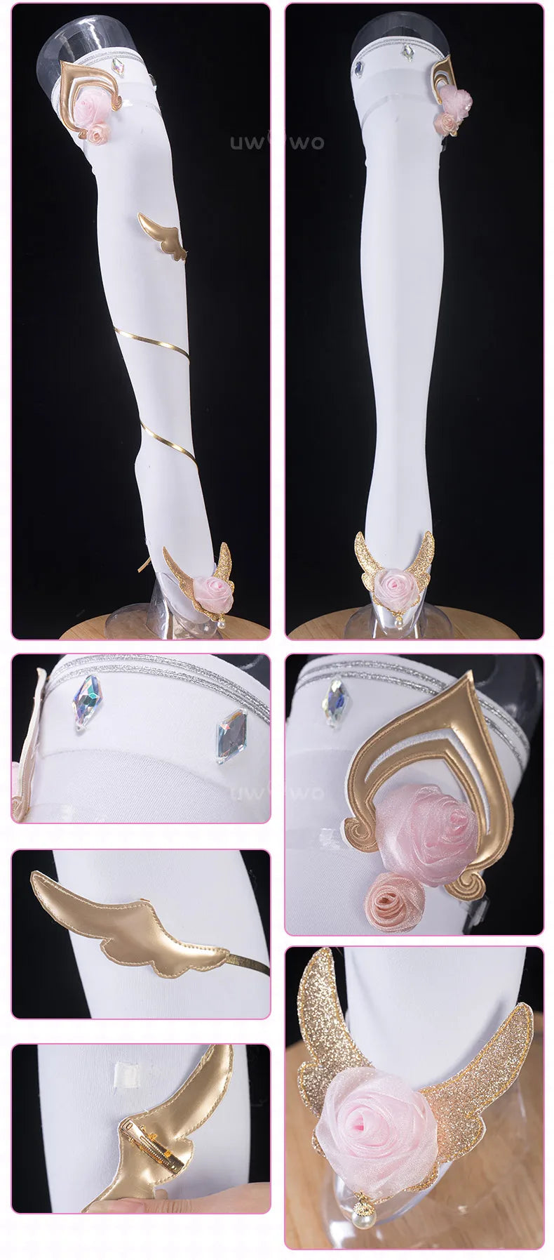 IN STOCK UWOWO Elysia Cosplay Game Honkai Impact 3: Elysia Fanart Blossom Bouquet Cosplay Costume Halloween Costume