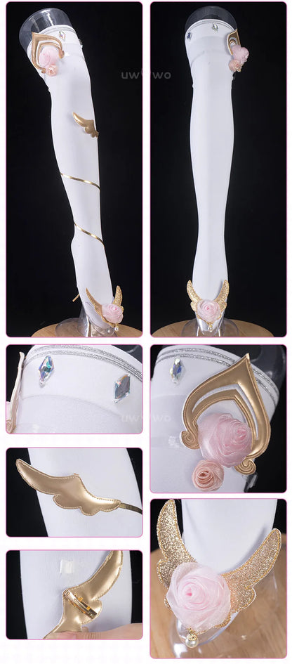 IN STOCK UWOWO Elysia Cosplay Game Honkai Impact 3: Elysia Fanart Blossom Bouquet Cosplay Costume Halloween Costume