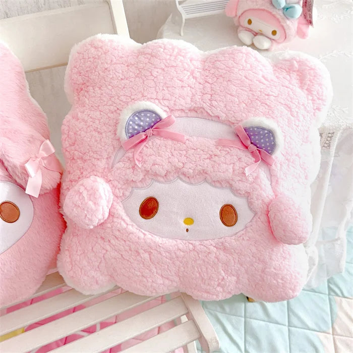 Sanrio My Melody My Sweet Piano Hello Kitty Round Square Plush Pillow Cute Cartoon Anime Home Decor Sofa Cushion Gifts For Girl