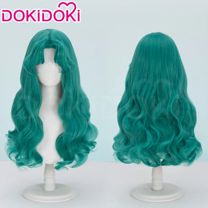 IN STOCK Chibii Usaa Tsukinoo Usagii Kinoo Makotoo Kaiouu Michiruu Wig Anime DokiDoki Cute Ponytail Hair Free Cap