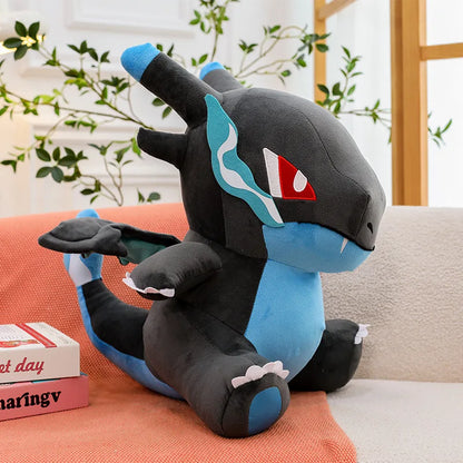 Pokemon Z-A Plush Pikachu Mega Charizard X Doll Charmander Charmeleon Toy Venusaur Bulbasaur Ivysaur