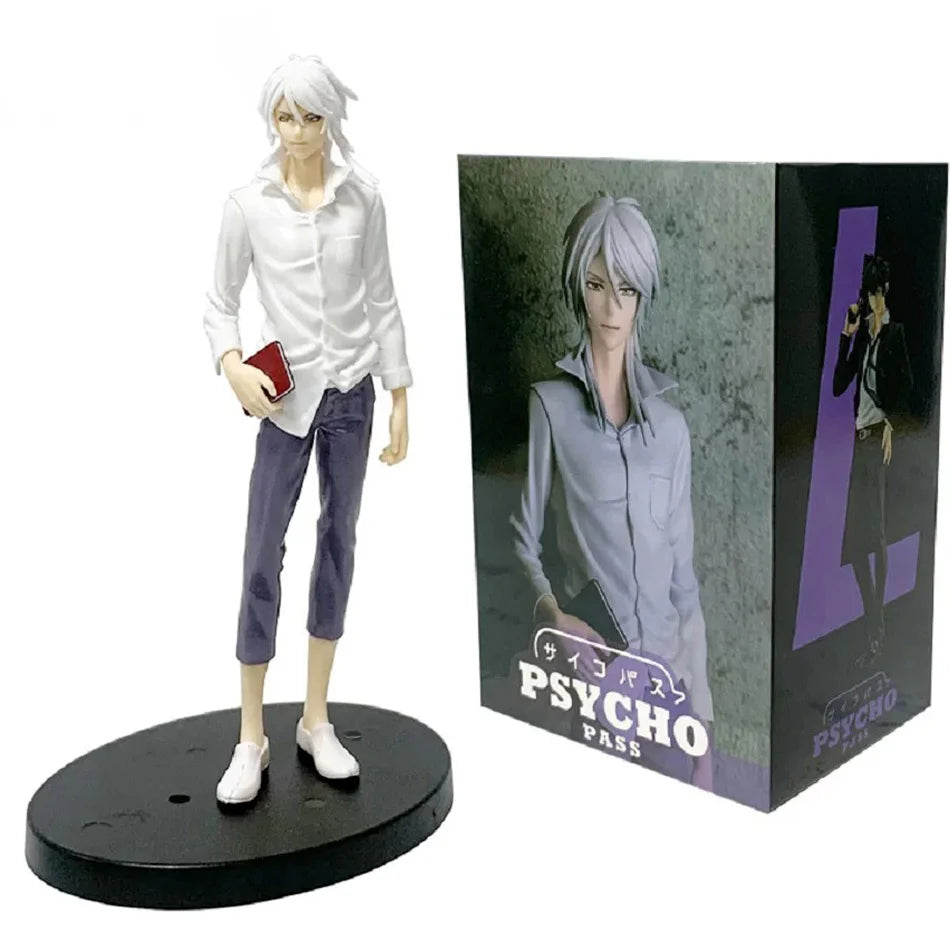 Factory Direct Sales! Fan Collectible Figure — Kougami Shin'ya / Makishima Shogo PVC Action Doll, Hot Anime Desktop Decoration