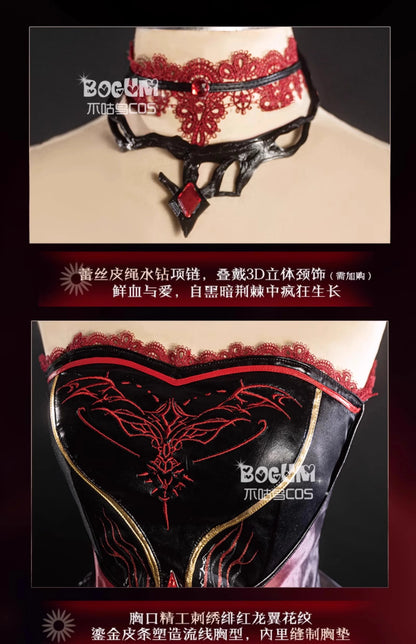 iCoser Love and Deepspace Heroines Cosplay Costume Abysm Sovereign Dress New Combat Outfit Hunter Uniform Halloween Women Girls