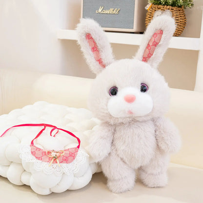Rabbit Plush Toy Cartoon Stuffed Animal Toy and Hobby Plush Pillow Bed Sofa Back Cushion Kawaii Room Decor Kids Birthday Gift