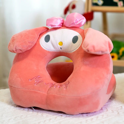 Cute My Melody Kuromi Nap Pillow Lovely Hollow Hand Rests Office Classroom StellaLou Cinnamoroll Pillow Cushion Gifts Washable