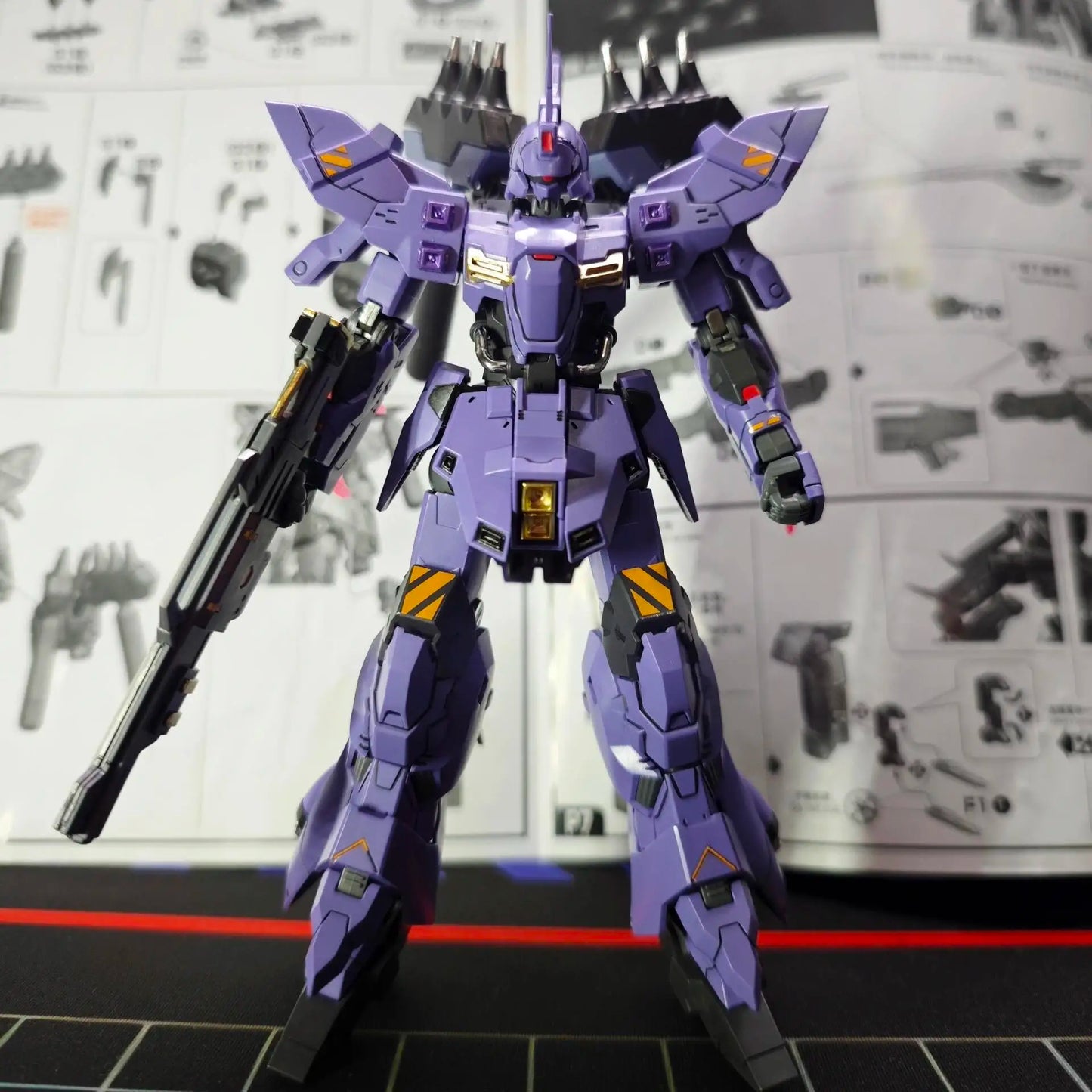 Star Barking Moon 1/144 Mecha Warrior Action Figure Model Toy with Detachable Parts High Detail Collectible Gift