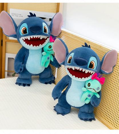 35/50/65cm Big Size Disney Stitch Plush Toy Doll Anime Lilo & Stitch Cartoon Stuffed Doll Children's Comforting Pillow Kids Gift