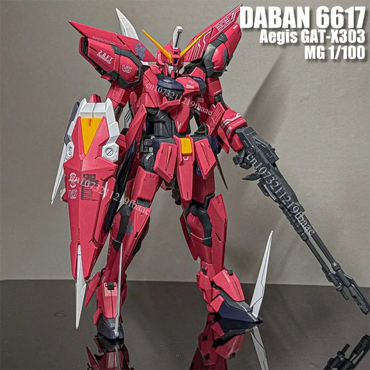 DABAN Model 6617 Aegis GAT-X303 MG 1/100 Assembly Model Kit Toy Action Figures Plastic Model Kit Gift