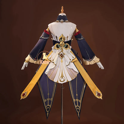 Genshin Impact Sandrone Cosplay Costume Wig Marionette Dress Uniform Eleven Fatui Harbingers Halloween Women Girls Carnival Prop