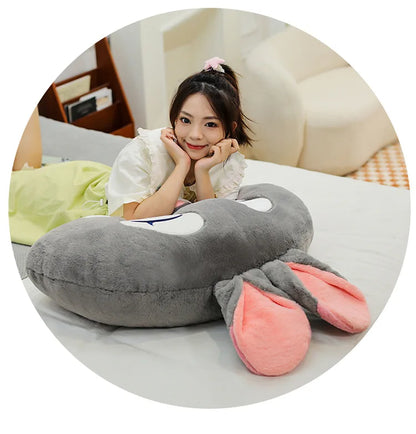 90x50cm Big Size Judith Laverne Hopps Anime Plush Stuffed Doll Zoo Tropolis Room Decorated Plushies Children Pillow Holiday Gift