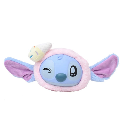 New Disney Stitch Cartoon Plush Backpack Cute Winter Gift For Girls Stuffed Animal Toy Plushie Bag Kids Carry-On Satchel