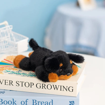 20cm Kawaii Furry Friend Stuffed Animal Dog Soft Toy Lying Puppy Panda Monkey Plushies Cute Wrist Support Plush Doll