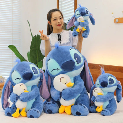 67cm Big Size Disney Lilo & Stitch Anime Plush Stuffed Doll Room Kawaii Plushies Pillow Decorations Children's Holiday Gifts