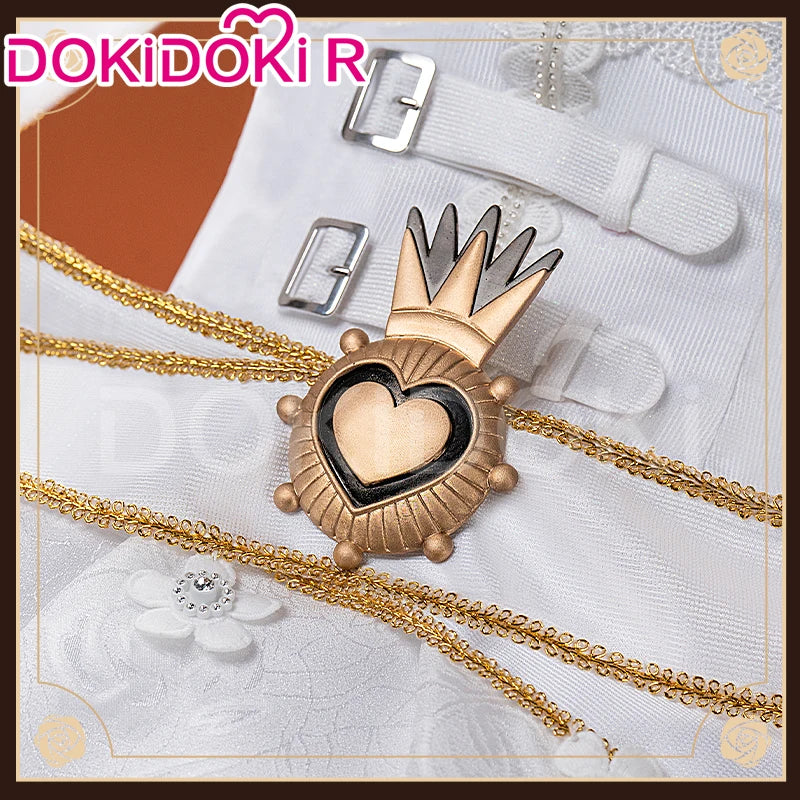 Tomoee Mamii Cosplay Costume Anime Cosplay DokiDoki-R Women Cute Dress Costume Tomoee Mamii Cosplay Crown