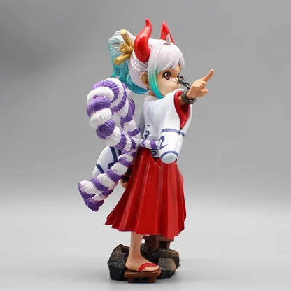 One Piece Wano Yamato Anime Figure Childhood Yamato Figurine Action Model GK Statue PVC Collection Desk Decora Toys Gifts