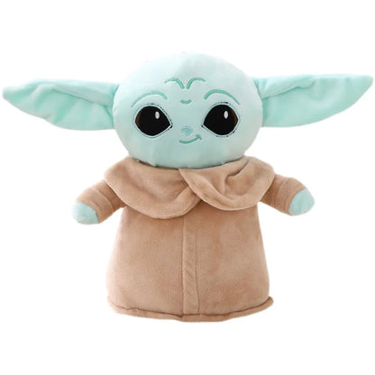 18cm Disney Yoda Baby Plush Toy Master Aliens Stuffed Anime Cartoon Baby Dolls Fill Toy Kawaii Gift Decorations Girls Kids Gift