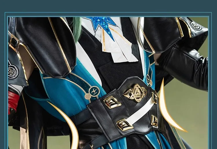 Honkai Star Rail Anaxa Cosplay Costume Wig Uniform Outfit Anaxagoras Grove of Epiphany Amphoreus Halloween Women Men Carnival