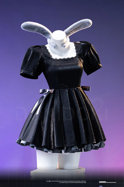 IN STOCK Mizi Sua Cosplay Costume Anime Alien Stage DokiDoki-R Women Sexy Costume Third Anniversary Rabbit Cafe Dress Cosplay