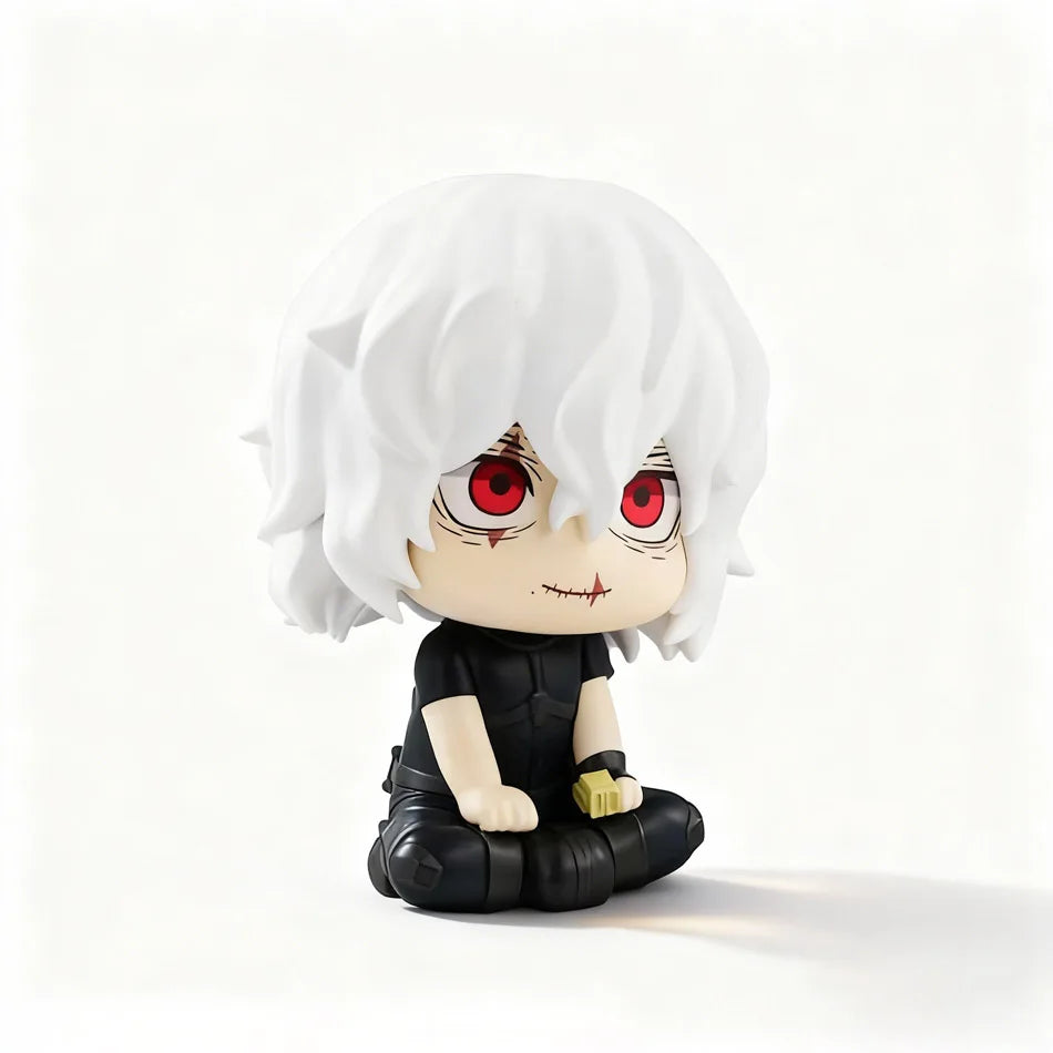 My Hero Academia Chibi PVC Figurines Tomura Shigaraki Izuku Midoriya Katsuki Bakugo Collectible Toy Model