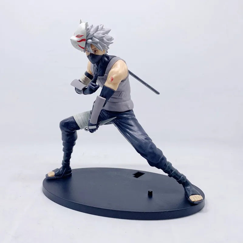 17cm Bandai Naruto Anime Figure Hatake Kakashi Action Figure Vibration Stars PVC Collection Model Ornaments Toys Birthday Gifts