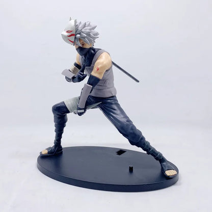 17cm Bandai Naruto Anime Figure Hatake Kakashi Action Figure Vibration Stars PVC Collection Model Ornaments Toys Birthday Gifts