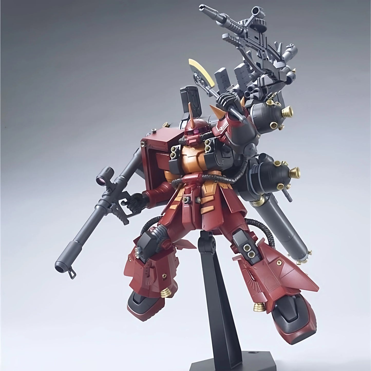 HGUC MS-06R 1/144 Scale Mecha Warrior Action Figure Model Toy with Detachable Parts High Detail Assembly Collectible