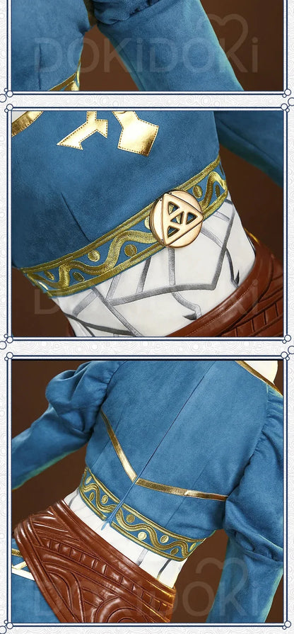 IN STOCK Princess Cosplay Game Costume【S-3XL】DokiDoki-R Cloak Linkk Cosplay Plus Size