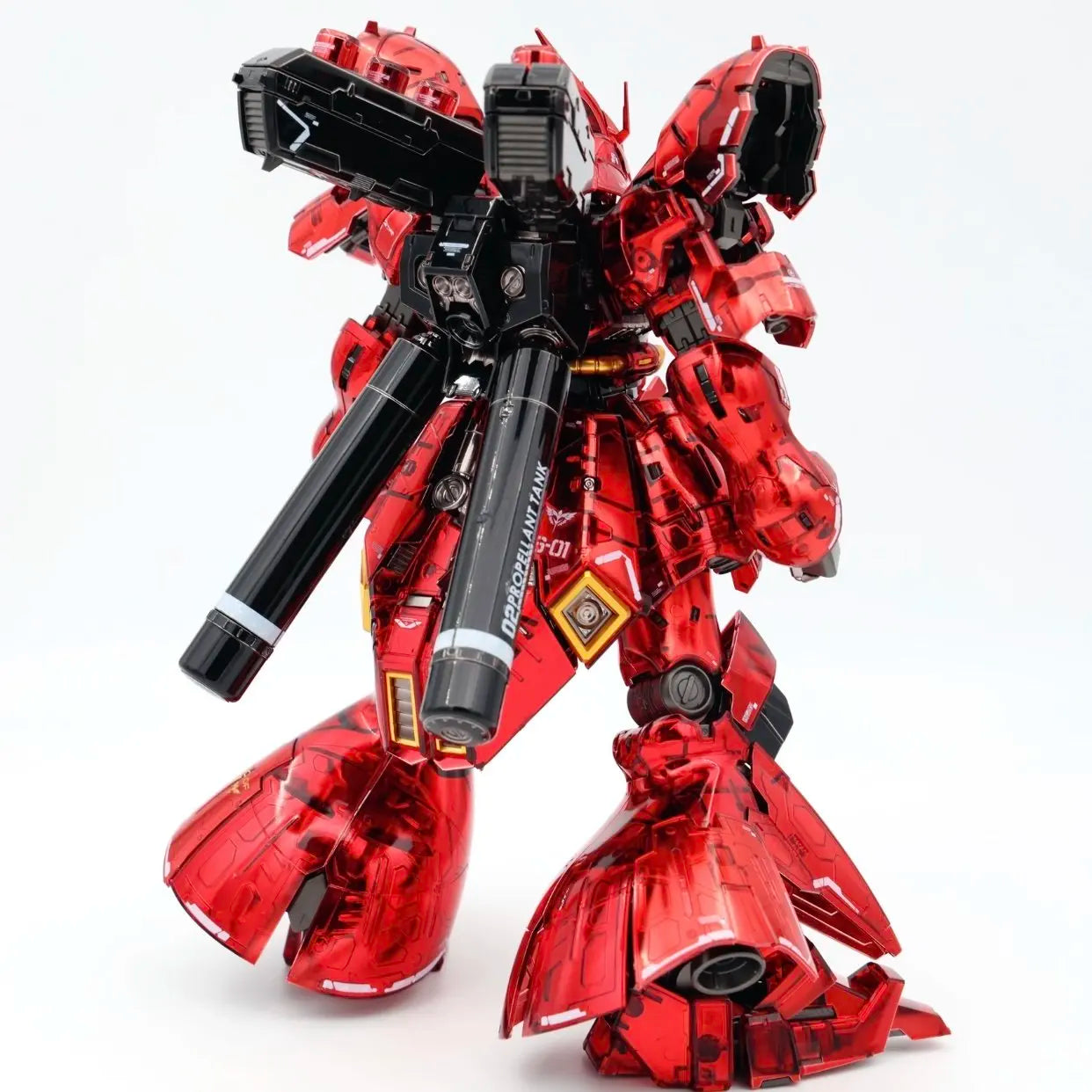 RG MSN-04 Sazab Series Mecha Warrior Action Figure Model Toy with Detachable Parts High Detail Collectible Gift