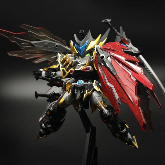 MOTOR NUCLEAR MNPQ-XH04 SD Series Q-Version Pre-Assembled Alloy Skeleton Action Figure Collectible Assembly Model Toy Boy Gifts