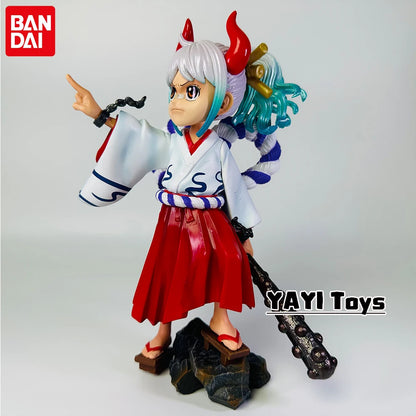 New 17cm One Piece Wano Yamato Anime Figure Childhood Yamato Figurine Action Model GK Statue PVC Collection Toys Gifts