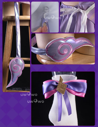 UWOWO Yumemizuki Mizuki Cosplay Game Genshin Impact Yumemizuki Mizuki Cosplay Costume Plus Size 3XL Halloween Costume