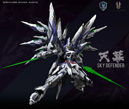 Einta Industries Sky Defender Level-Ultimate NPCM-017 1/72 Oversize PVC Mecha Model Kit Assembling Toy