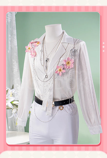 Sylus Rafayel Xavier Zayne Caleb Cosplay Game Love and Deepspace【M-3XL】DokiDoki-N Spring Flower Plus Size