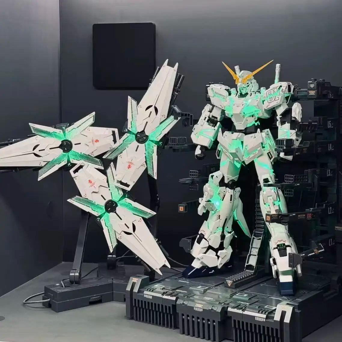 MENGHU 1/100 MGEX RX-0 Ver Ka Full Armor Unicorn Gundam Assembly Model Kit Plastic Action Figure Robot