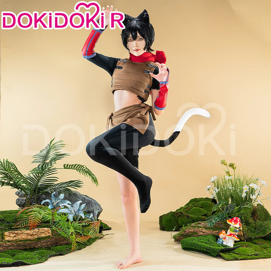 IN STOCK Izutsumi Cosplay Costume Anime Delicious in Dungeon【S-3XL】DokiDoki-R Women Costume Izutsumi Ears Plus Size