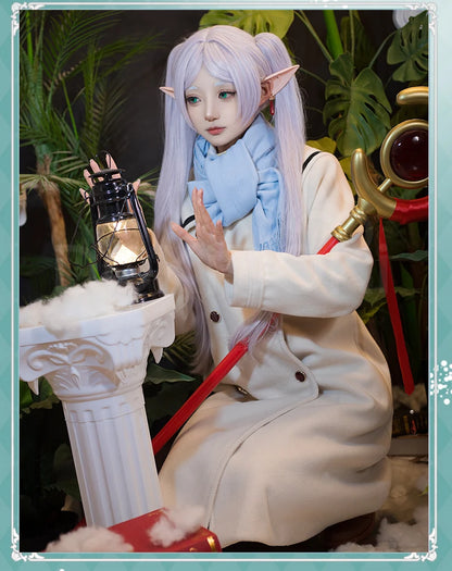 Frieren Himmel Fern Cosplay Costume Anime Frieren: Beyond Journey's End【XS-2XL】DokiDoki-R Women Winter Costume Plus Size