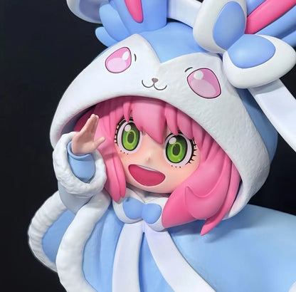 20cm Spy×Family Anime Figure Anya Forger Figure Cos Sylveon Eevee Figurine Gk Statue Model Doll Collection Room Decora Toys Gift
