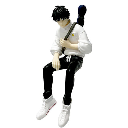 New Jujutsu Kaisen Fushiguro Megumi Action Figural Sitting Doll Car Decoration PVC Model Kids Gifts Model Toys