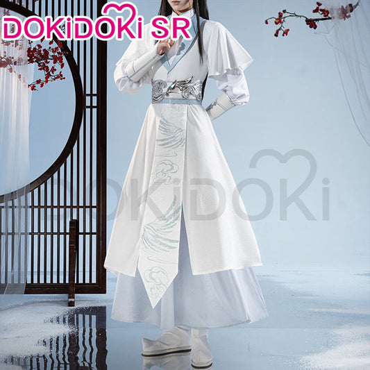【Official】IN STOCK Lan Wangji Wei Wuxian Doujin Cosplay Costume Anime Dao Mo To Shi DokiDoki-SR Men Winter Halloween Costume