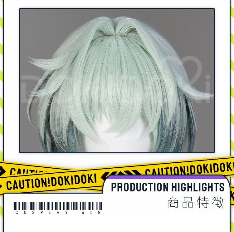 IN STOCK Mydeimos Cyrene Anaxa Polyxena Wig Game Honkai: Star Rail DokiDoki Mydei Cosplay HSR Halloween Wig Anaxa Free Wig Cap