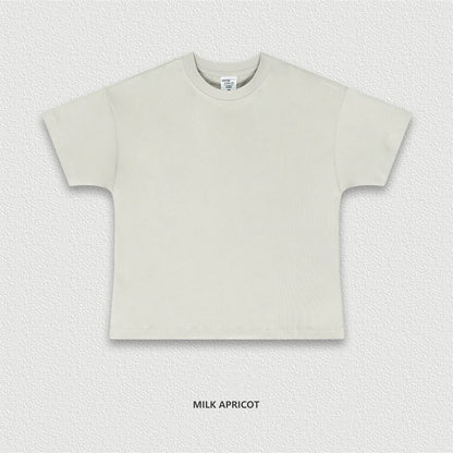 ZODF Women 2025 Summer 255gsm Cotton T-Shirts Hotsweet Girls Casual Solid Comfortable Sport T Shirt Brand Tops HY0978