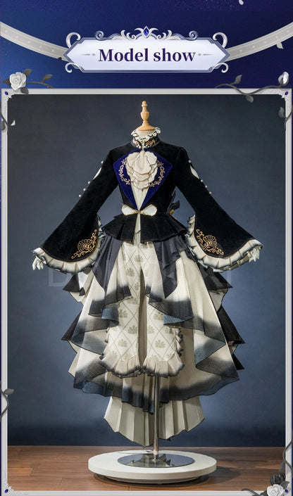 IN STOCK Ciel Phantomhive Cosplay Costume Anime DokiDoki-SR Men Halloween Costume Ciel Oyster Dress