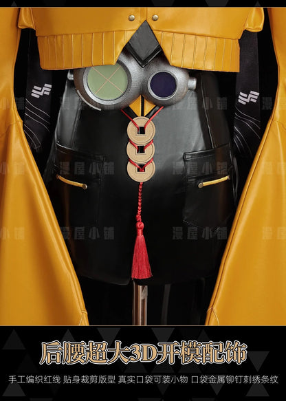 iCoser Yixuan Cosplay Costume Wig Zenless Zone Zero Uniform Headwear Yunkui Summit Halloween Party for Women Girls Festival Prop